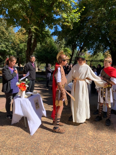 Vía Crucis en espacio abierto